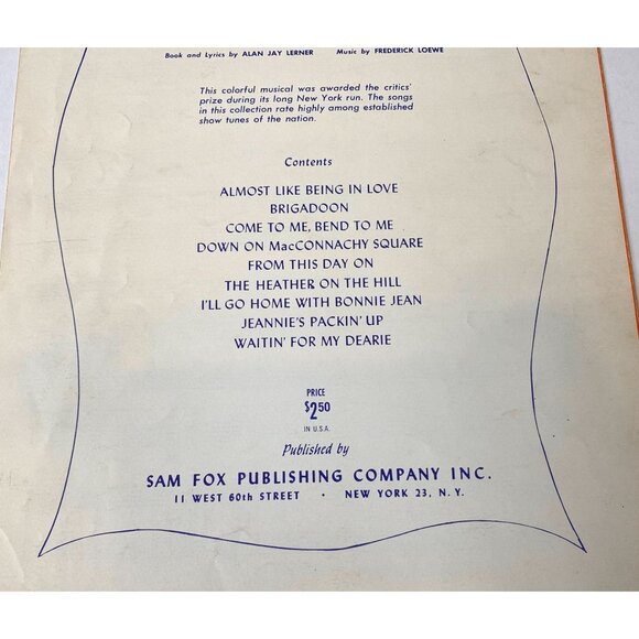 Nola Vintage Piano Solo Sheet Music Felix Arndt Sunny Skylar 1959 Sam Fox - Picture 6 of 6